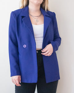 Purple blazer