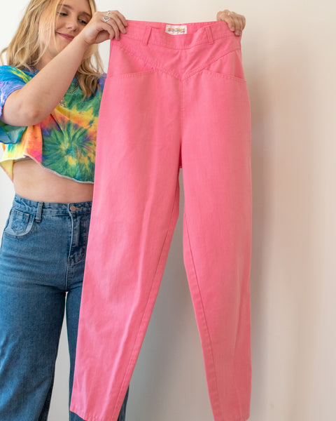 Pink pants