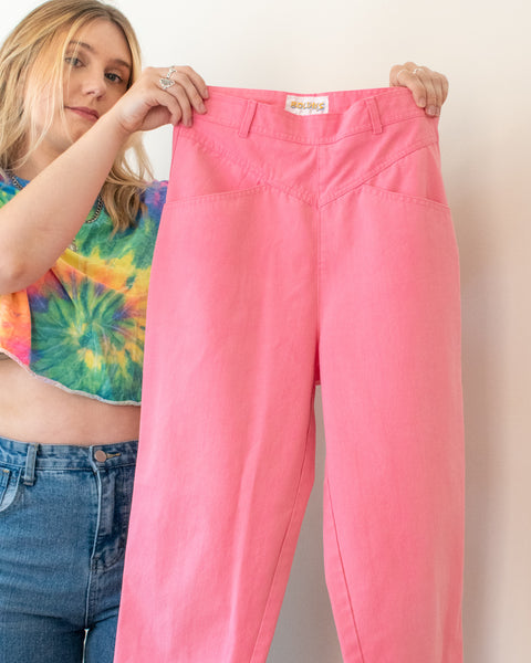 Pink pants