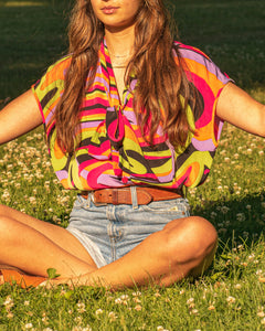 Psychedelic top