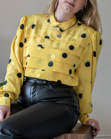 Polka dot top