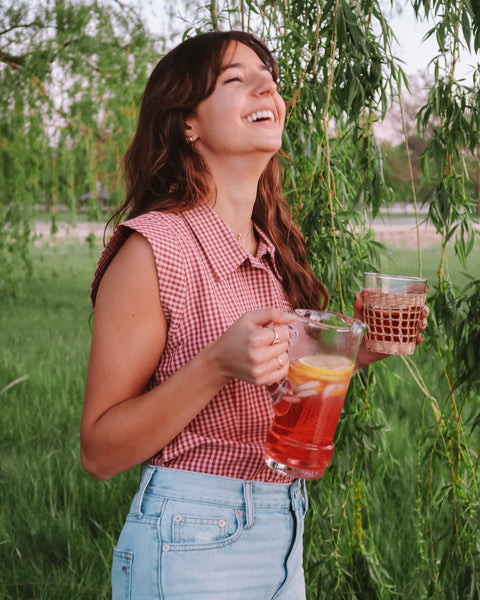 Gingham top