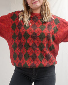 Argyle sweater