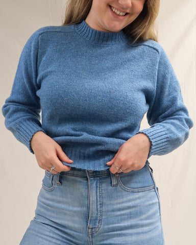 Blue sweater