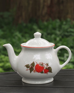 Strawberry teapot