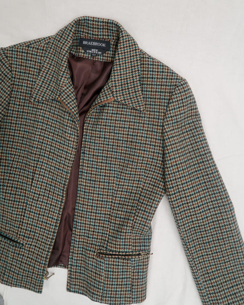 Houndstooth jacket