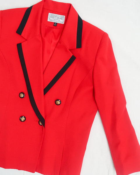 Red blazer