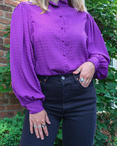 Purple blouse