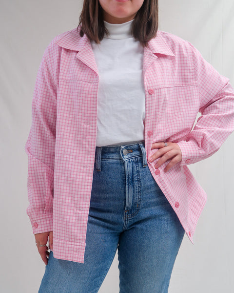 Pink gingham jacket