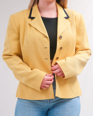 Yellow blazer