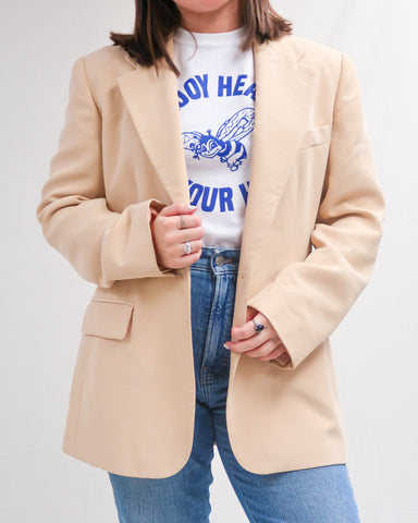 Beige blazer