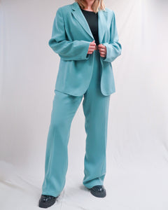 Blue suit