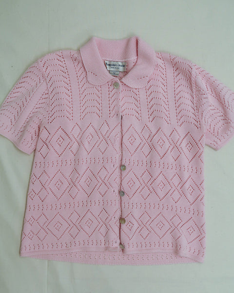 Pink cardigan