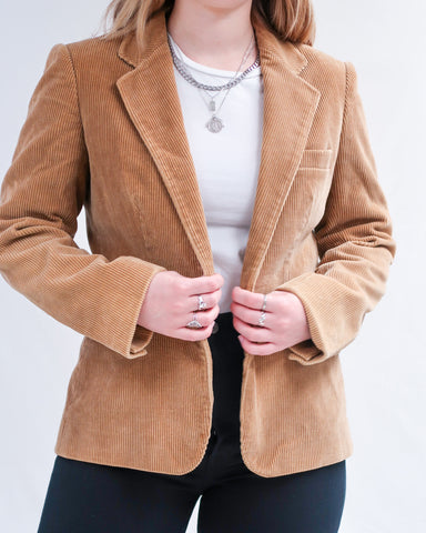 Corduroy blazer