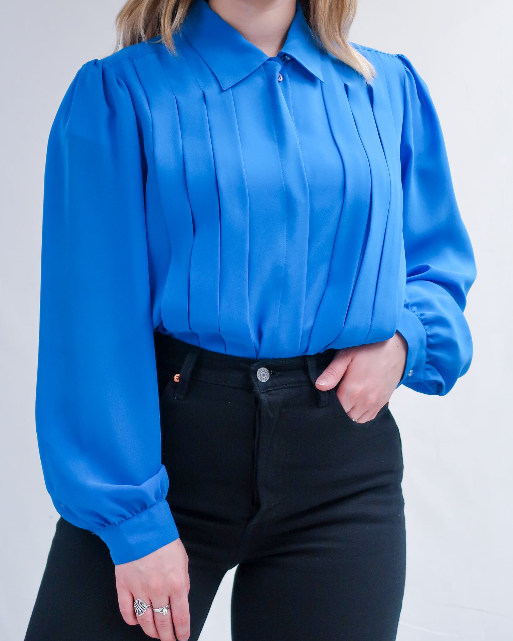 Blue blouse