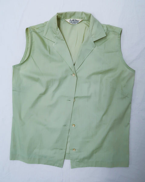 Sage green blouse