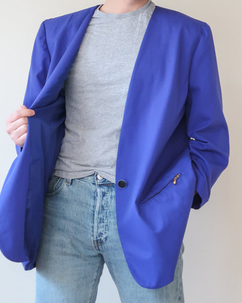 Blue blazer