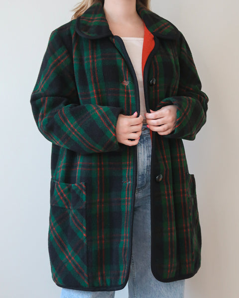 Plaid coat