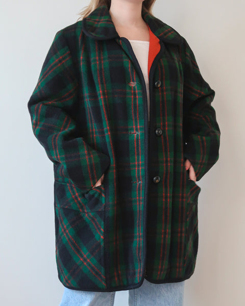 Plaid coat