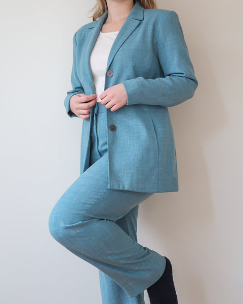 Blue suit