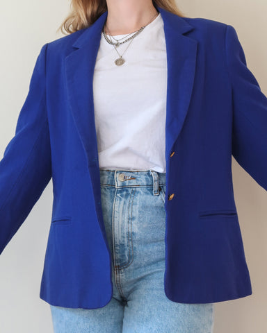 Blue blazer