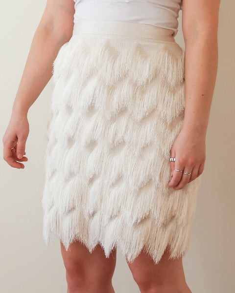 Fringe skirt