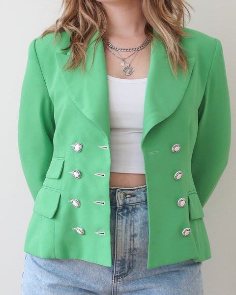 Lime green blazer