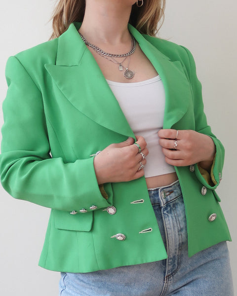 Lime green blazer