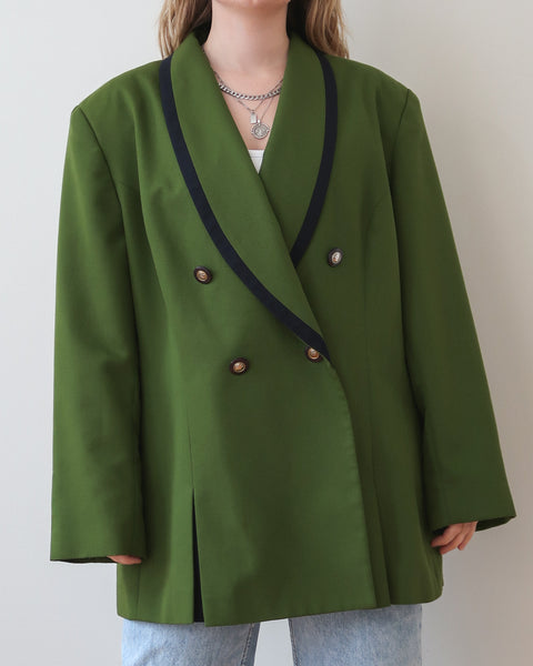 Olive green blazer