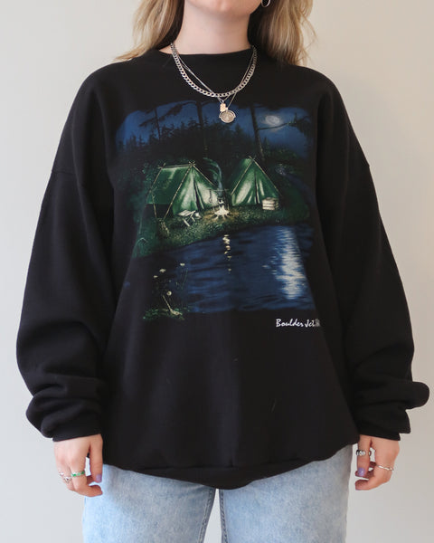 Moon crewneck