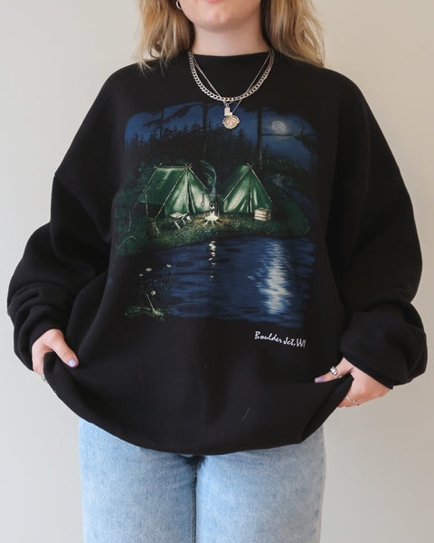 Moon crewneck