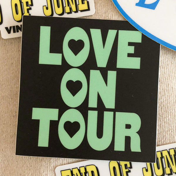 Love on Tour Sticker