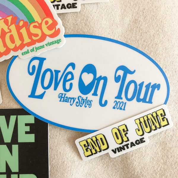 Love on Tour Sticker