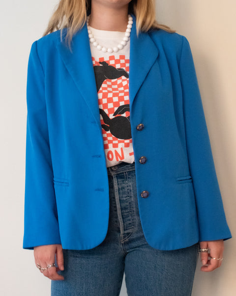 Blue blazer